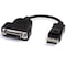 4Xem 8 in. Display Port DVI Dual Link Adapter DVI-D 24 Plus 5 Pin Converter 4XDPDVID - alternate 1